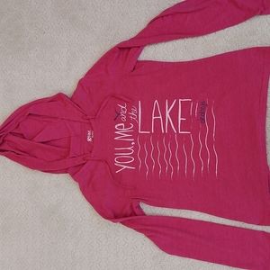 Long sleeve hooded T